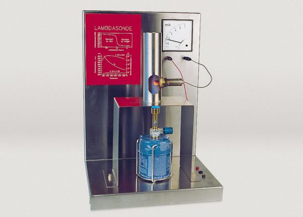 functional model lambda probe (EGO sensor) with electric probe heating