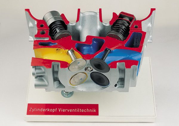 cylinder head – four-valve engine