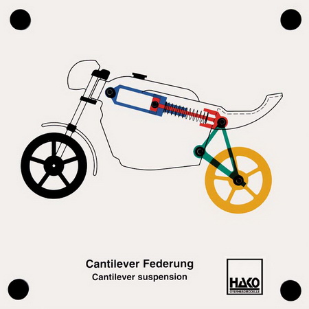 Cantilever suspension