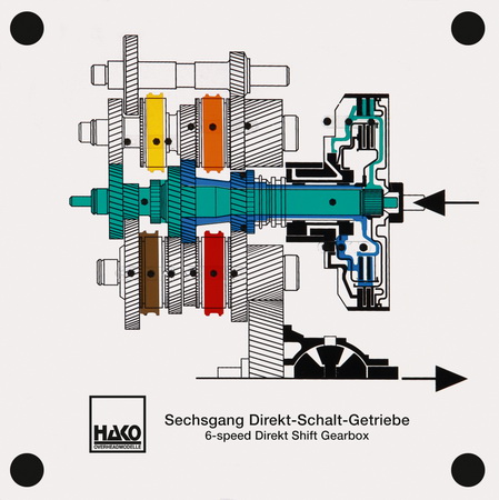 Sechsgang Direkt-Schalt-Getriebe (VW)